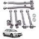 Rear Full Adjustable Lateral Link Traling Arm 6 Link Kit For Subaru Impreza Wrx