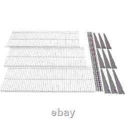 Rubbermaid FastTrack Garage 16 x 48 in. Wire Garage Wall Shelving Kit (3-Pack)