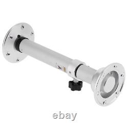 SPG 19.3-28.3in Table Pedestal Kit Adjustable Silver Pillar With Mount Base