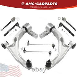 Silver 8 Front Lower Control Arms Ball Joints Fit for 2009-2015 Honda Pilot