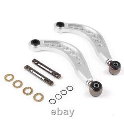 Silver Aluminium Rear Camber Kit for 06-11 Honda Civic DX/LX/EX/SI FG2 FD2