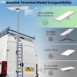 Starlink Gen 3 Pole Mount Kit Adjustable Design for Easy Installation