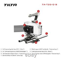 Tilta Camera Cage For Sony ZV-E1 Pro Kit Photograph Holder Handle Cooling System