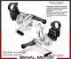 Triumph Thruxton Adjustable Footrests Kit Discacciati Prd603 Silver Anodized