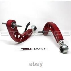 TruHart For 2006-2015 CIVIC REAR ADJUSTABLE CAMBER ARM KIT FA FG RED