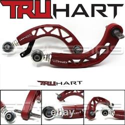 TruHart For 2006-2015 CIVIC REAR ADJUSTABLE CAMBER ARM KIT FA FG RED