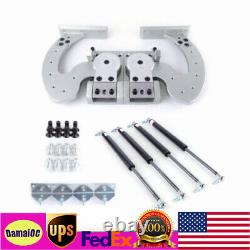 Universal For Lambo Door Hinge Kit Bolt On Adjustable 90 Degree Vertical Doors