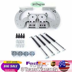 Universal Lambo Door Bolt Kit Adjustable 90 Degree For Car Vertical Doors Hinge