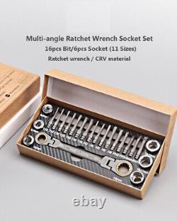 Wrench Screwdriver Set Torx Hexagon Teeth Socket Household Adjustable Repair Kit
